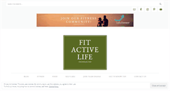 Desktop Screenshot of fitactivelife.com